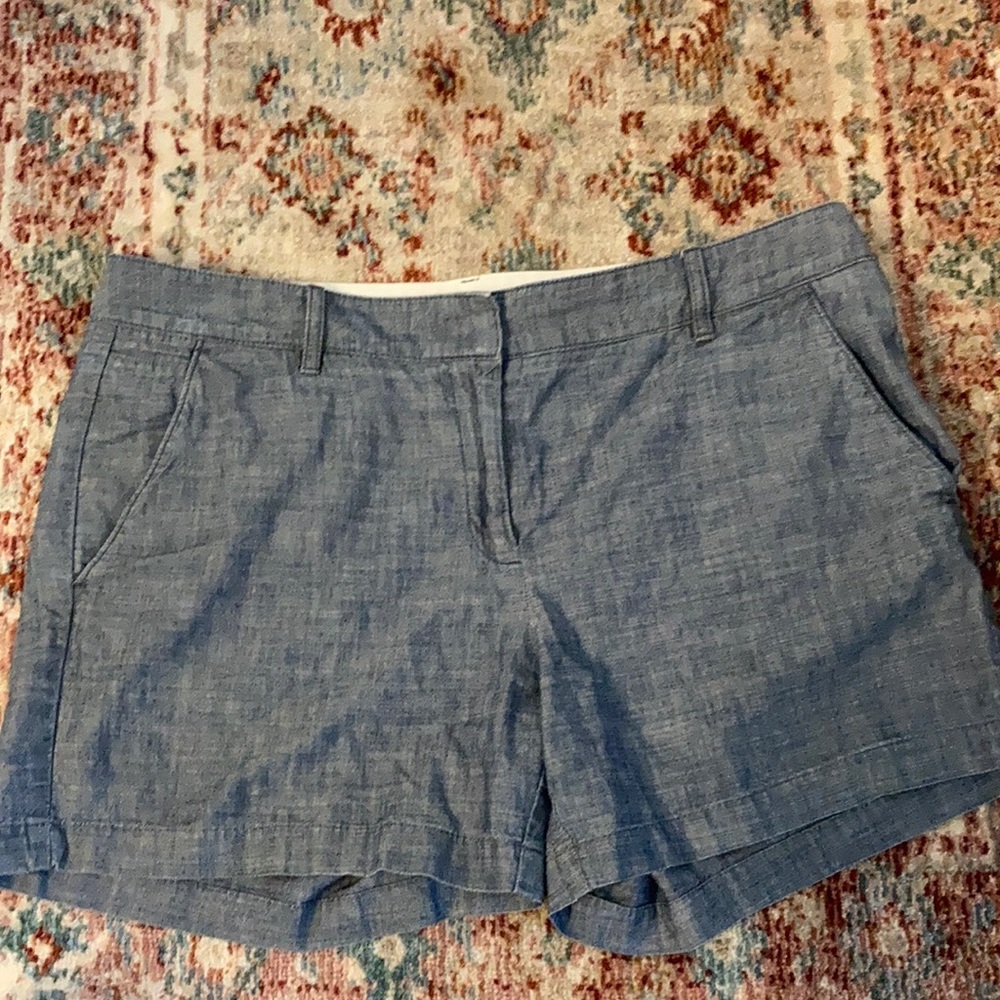 4/20 blue Lands’ End cotton shorts